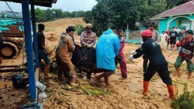 Longsor Natuna Timbun Satu Kampung, 33 Orang Tewas dan 21 Hilang