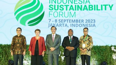 Sejumlah pemimpin dunia dan ahli sustainability hari ini berkumpul di Jakarta menghadiri acara perdana Indonesian Sustainability Forum (ISF).